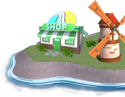 Middleground island right side